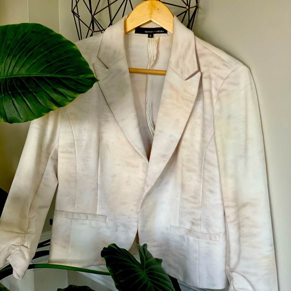 Amanda & Chelsea 3/4 Cinched Sleeves Blazer